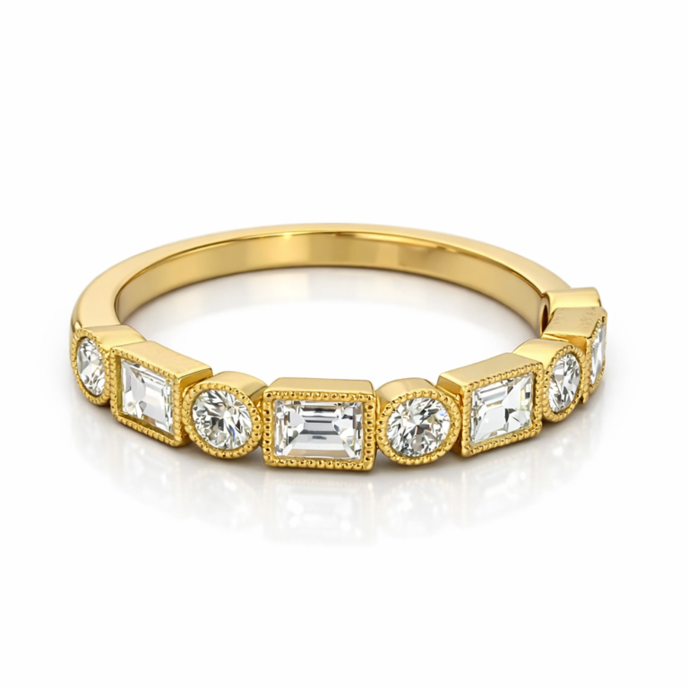 18kt Gold Ring with 0.71ct Natural Diamond thumbnail 3