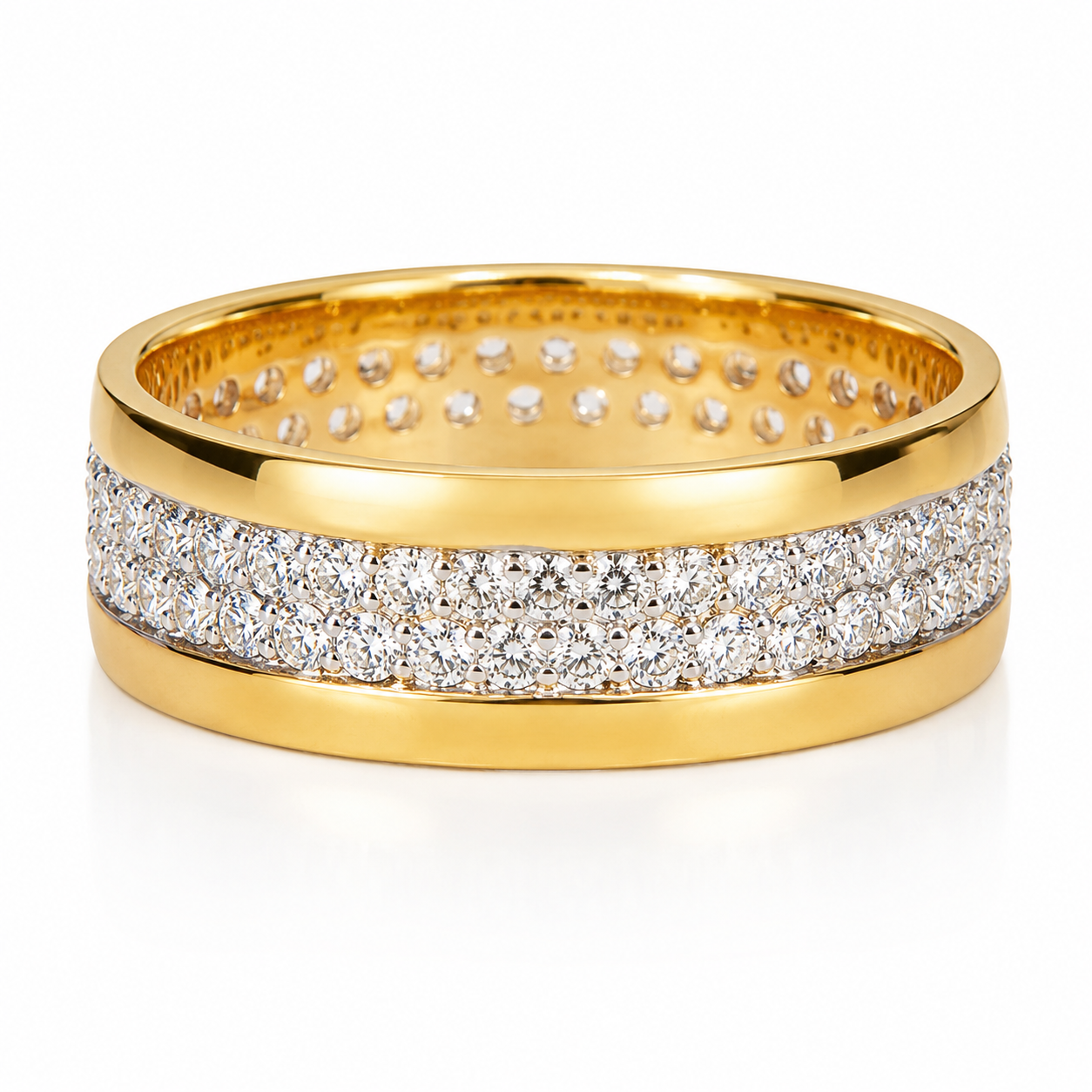 Imperia Pavé Band 18K