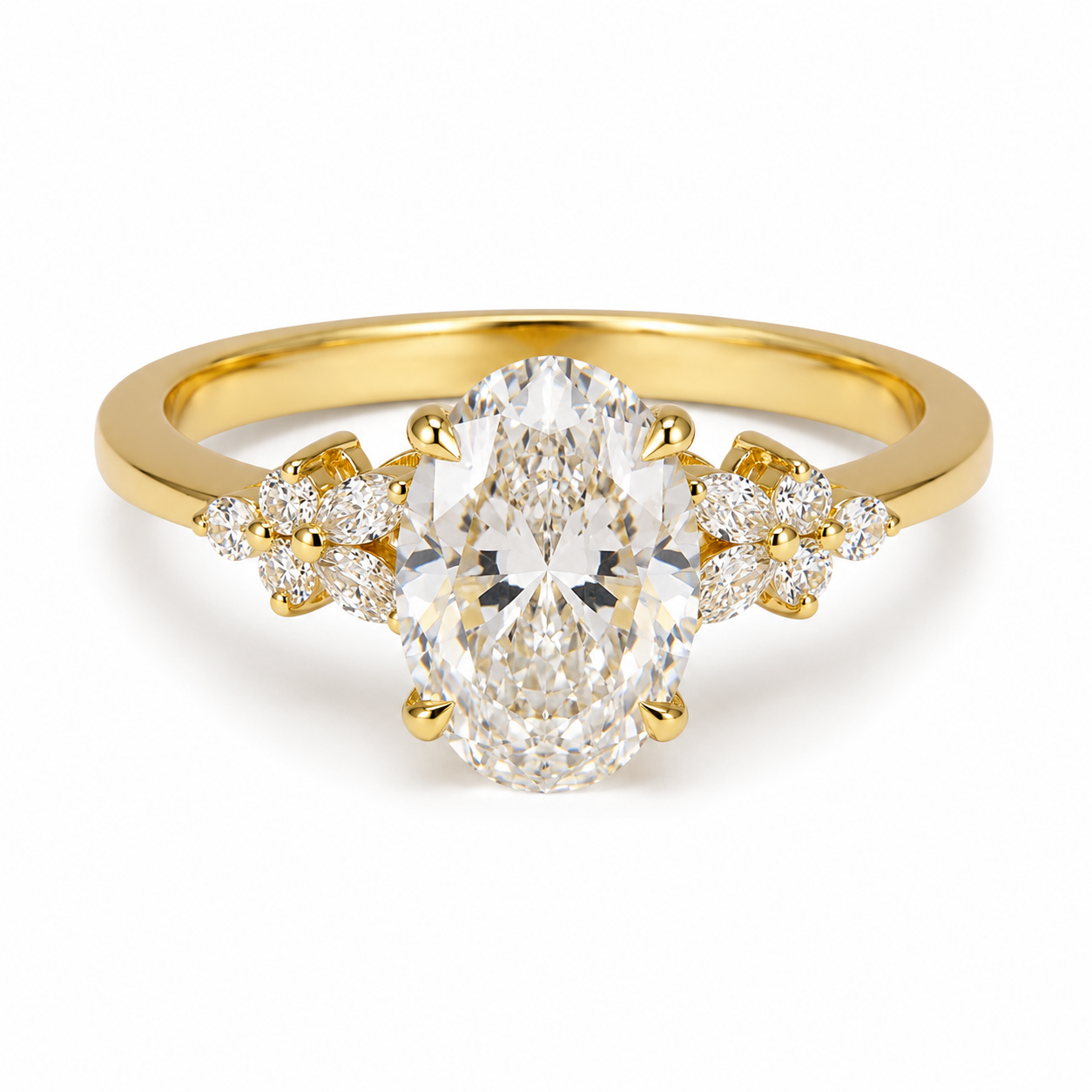 Aurora Oval 18K