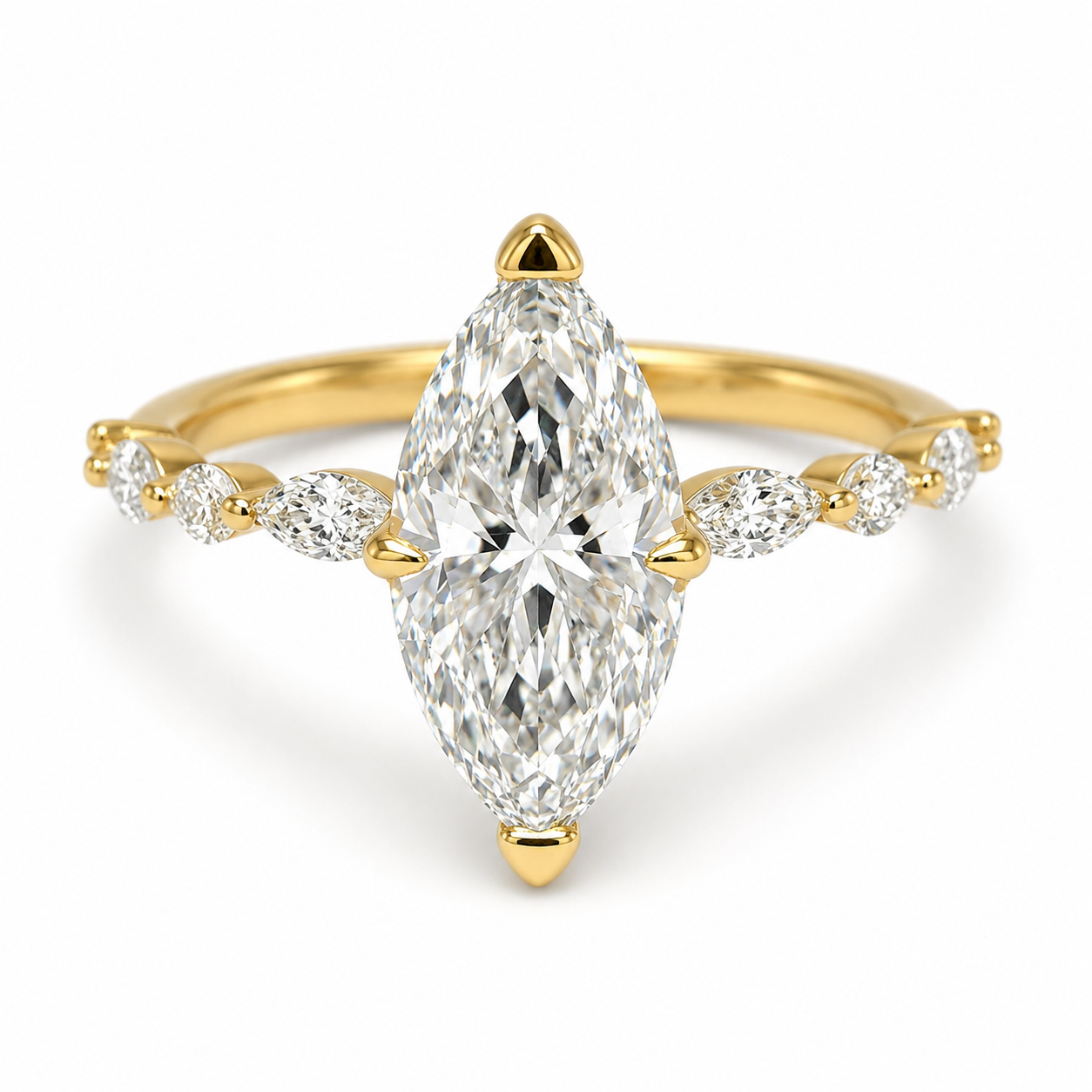 Aurelia Marquise 18K
