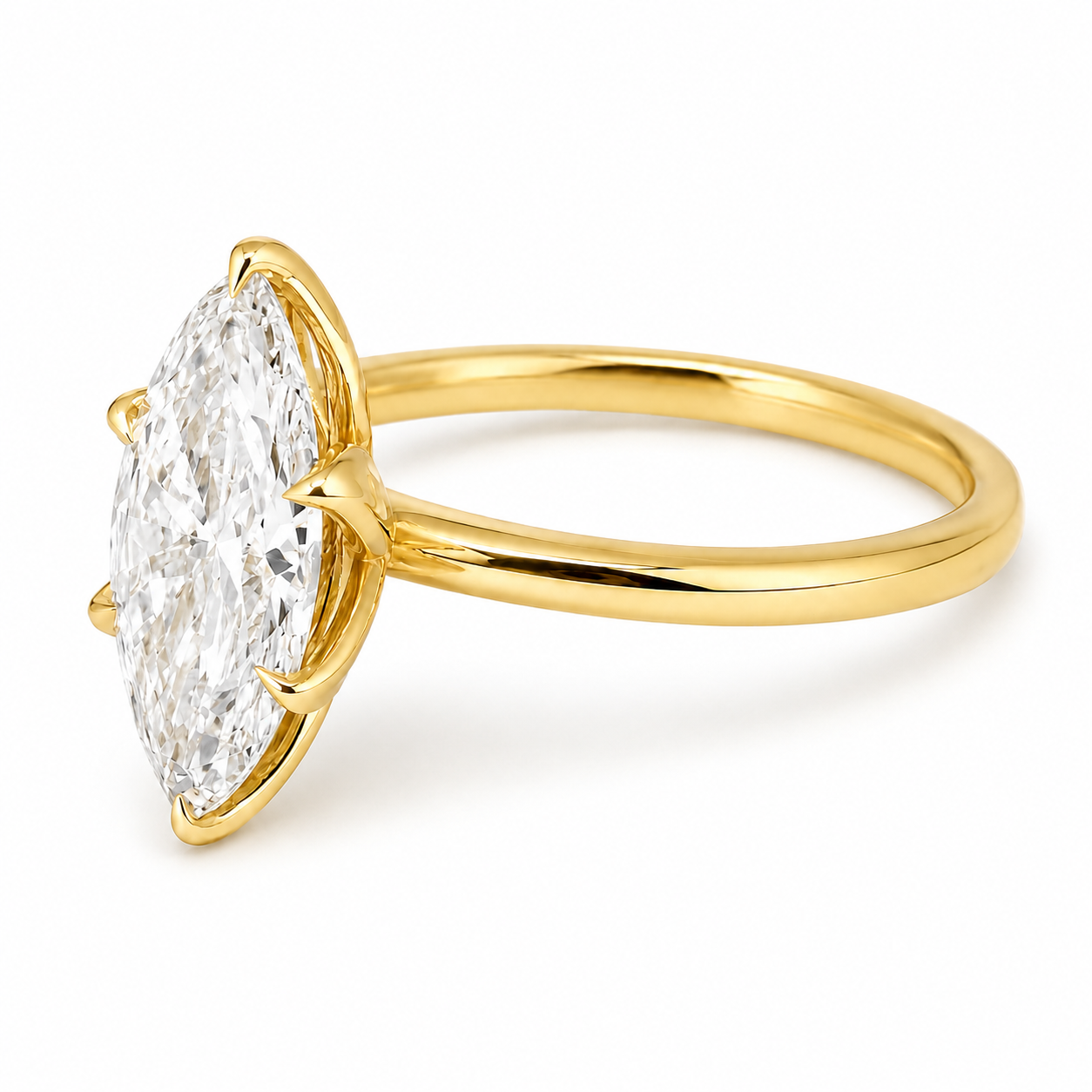 Marquise Solitar 18K - Image 7