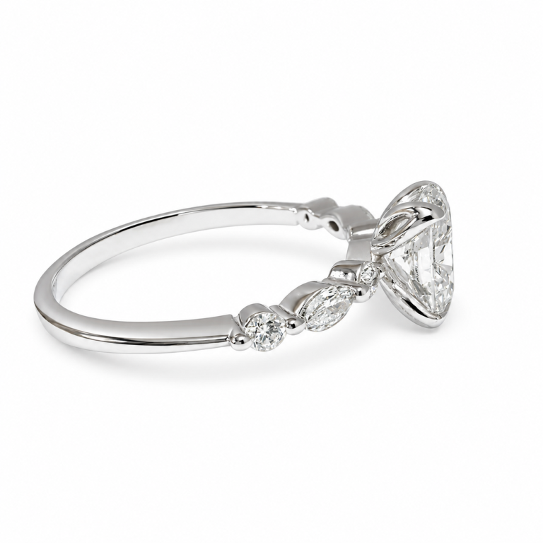 Oval Grace Diamond Ring thumbnail 3