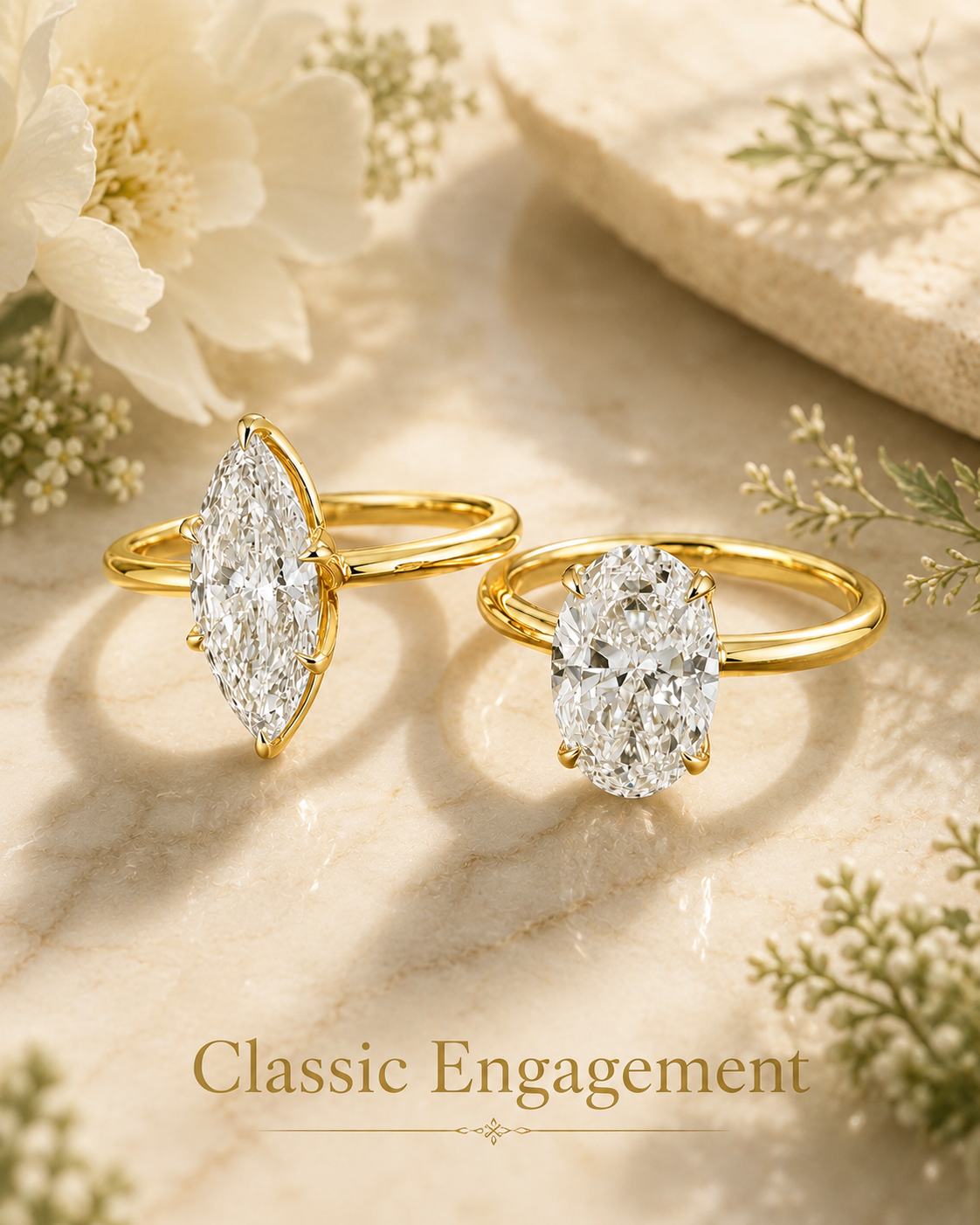 Moissanite Rings