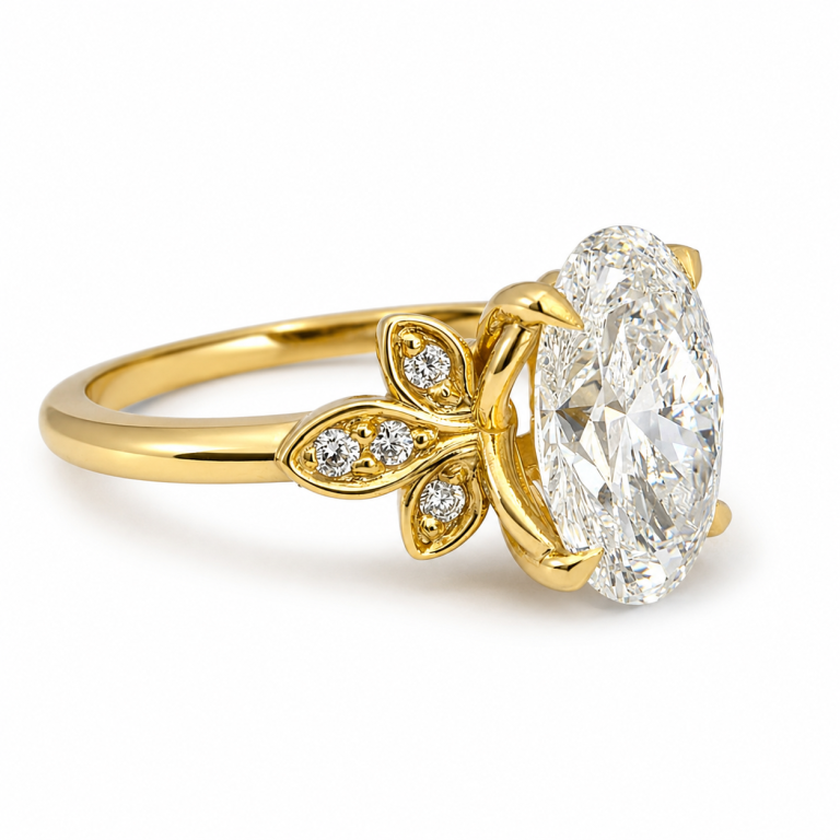 Elara Flora Oval 18K 2.18ct thumbnail 4