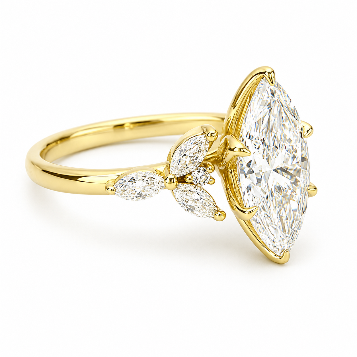 Marquise 2.36ct Gold 18kt - Image 3