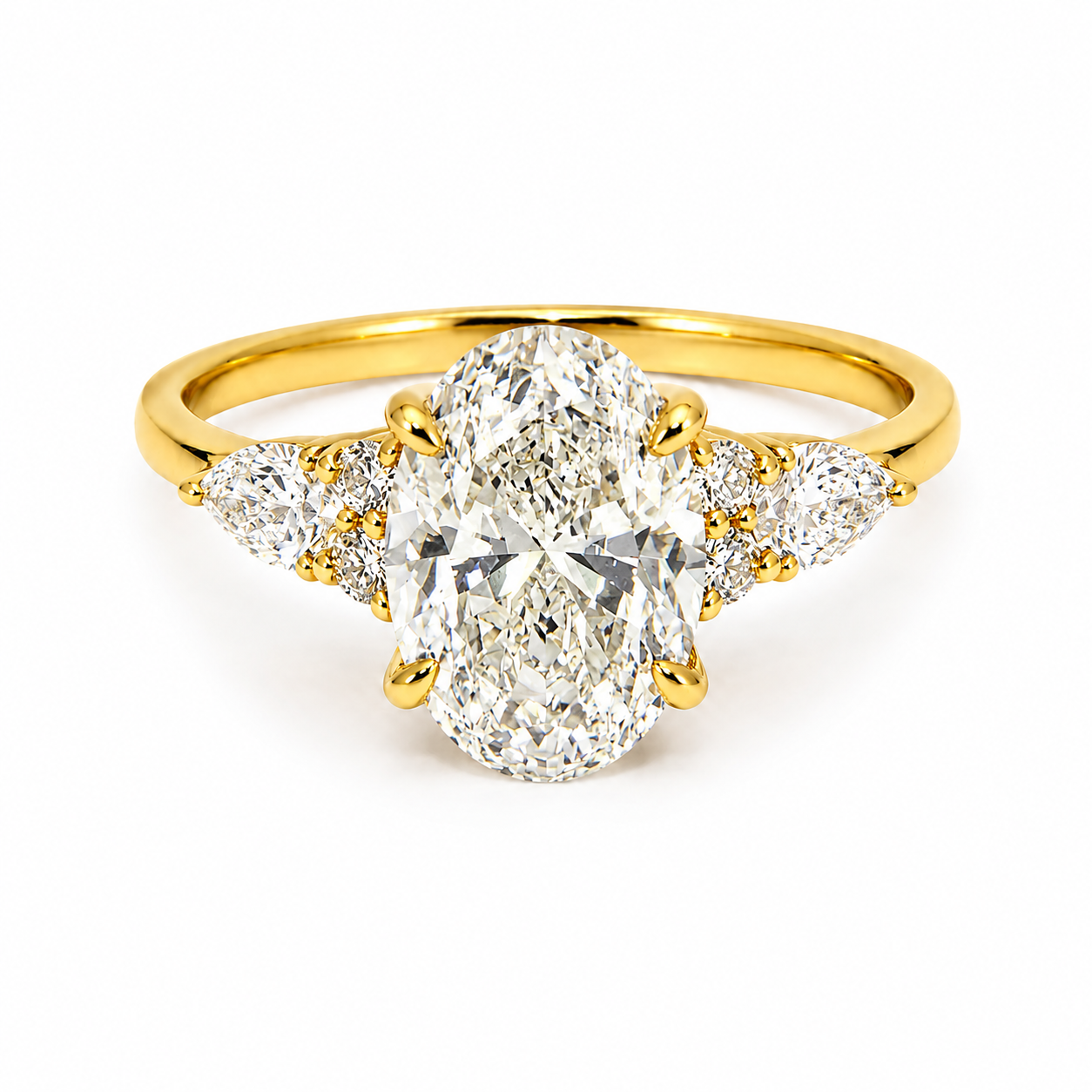 Oval Lumière 18kt Diamind 2.47ct